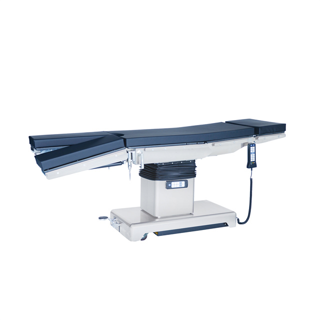 Mesa de operação elétrica durável para cirurgia